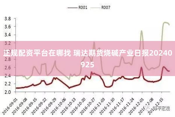 正规配资平台在哪找 瑞达期货烧碱产业日报20240925