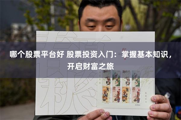 哪个股票平台好 股票投资入门：掌握基本知识，开启财富之旅